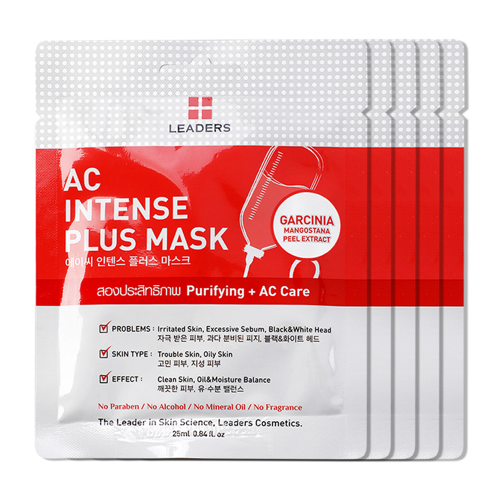 Leaders AC Intense Plus Mask [25ml x 5pcs]