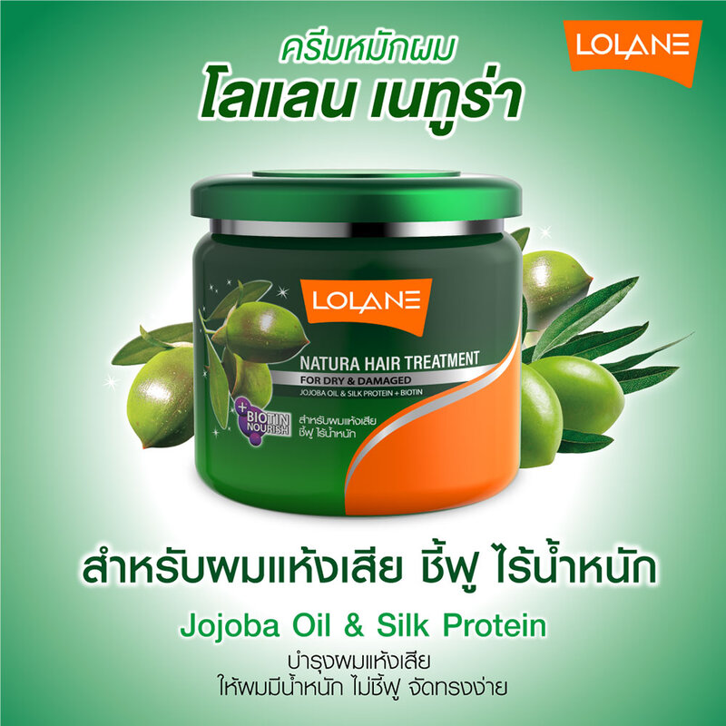 Lolane Natura Hair Treatment 100ml #Dry & Damaged