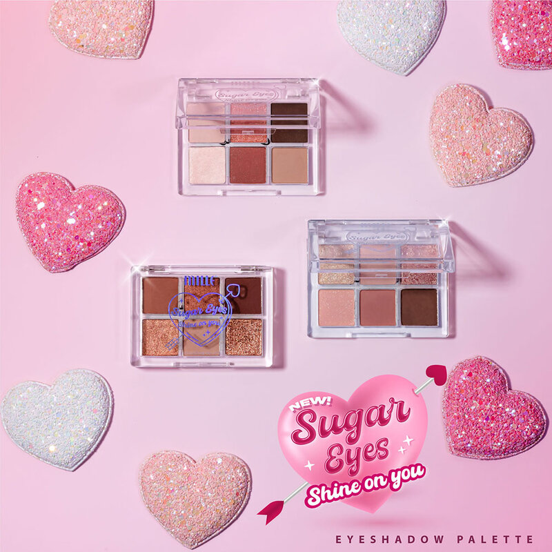 Mille Sugar Eyes Shine On You Eyeshadow Palette 5g #01 My Hype