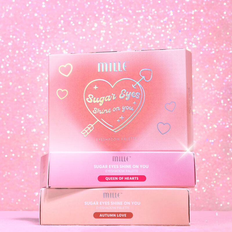 Mille Sugar Eyes Shine On You Eyeshadow Palette 5g #02 Queen Of Hearts