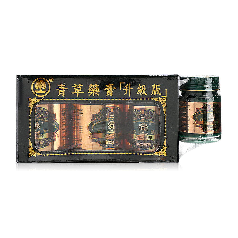 Herb Thaizhong Herbal Balm Formula 4 1Pack [50g x 3pcs] ( สินค้าหมดอายุ : 2026.01.04 ) 