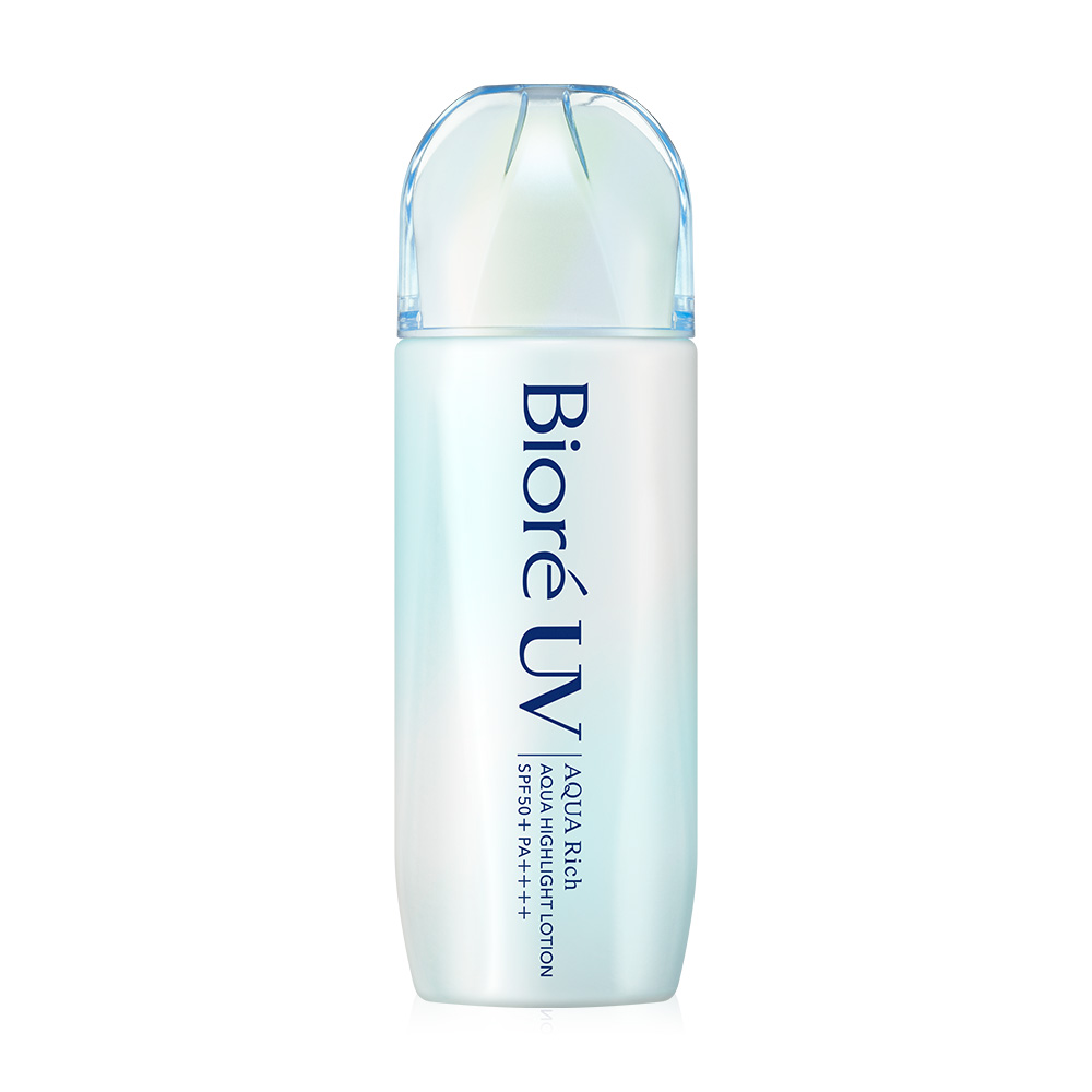 Biore UV Aqua Rich Aqua Highlight Lotion SPF50+PA++++ 70ml