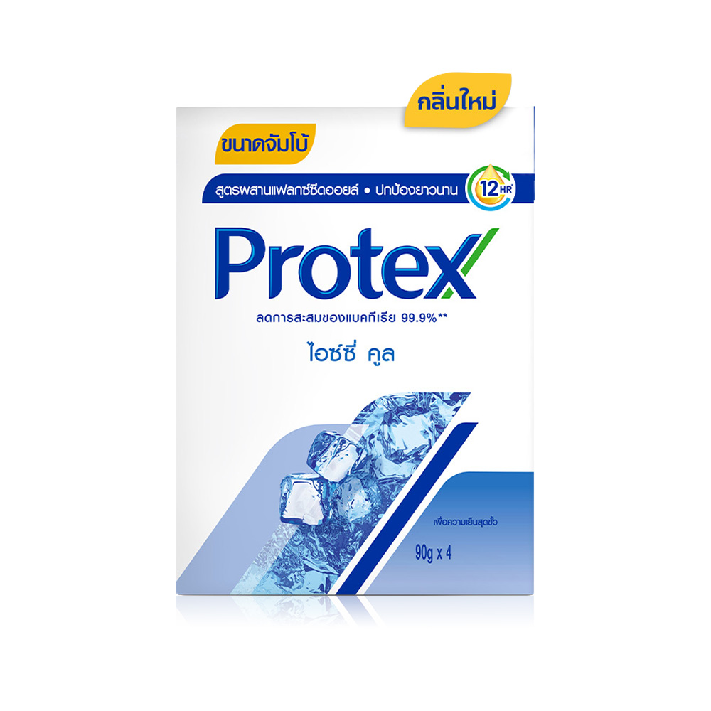 Protex Icy Cool Soap [90g x 4pcs]