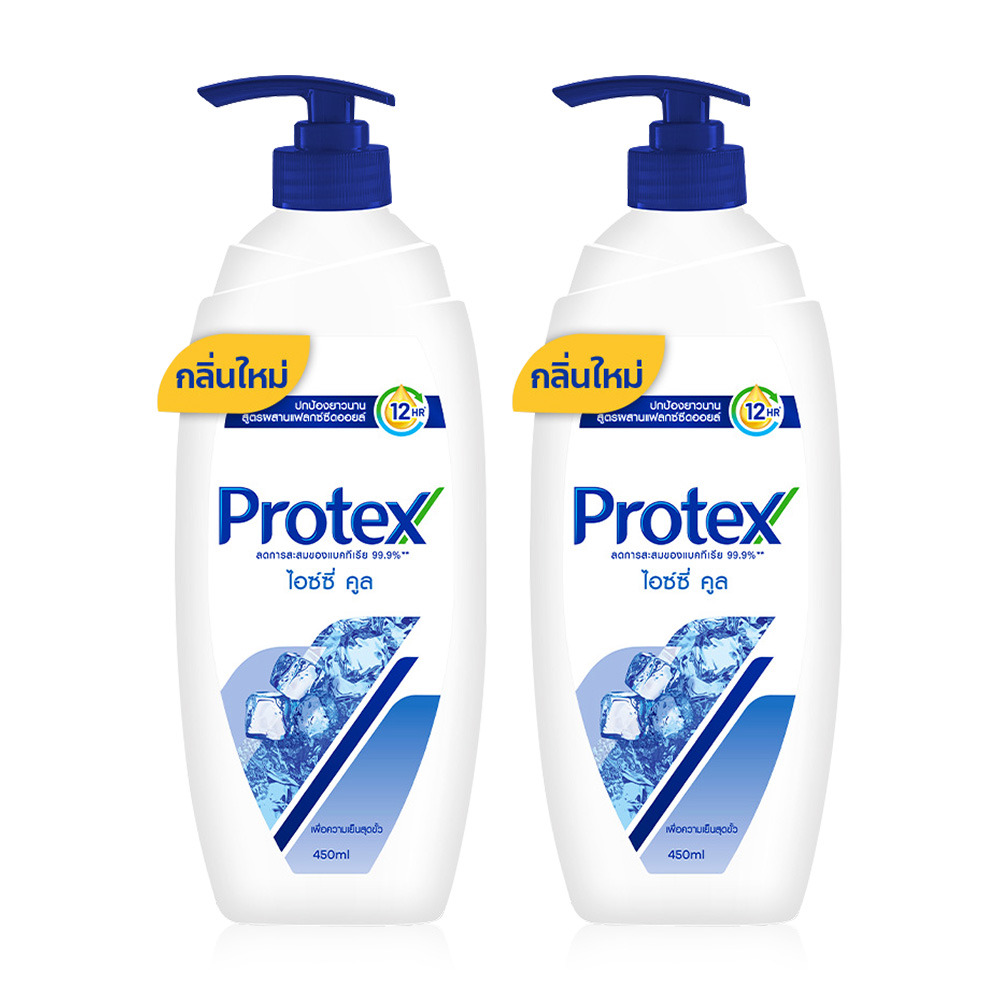 Protex Icy Cool Shower Gel Pump [450ml x 2pcs]