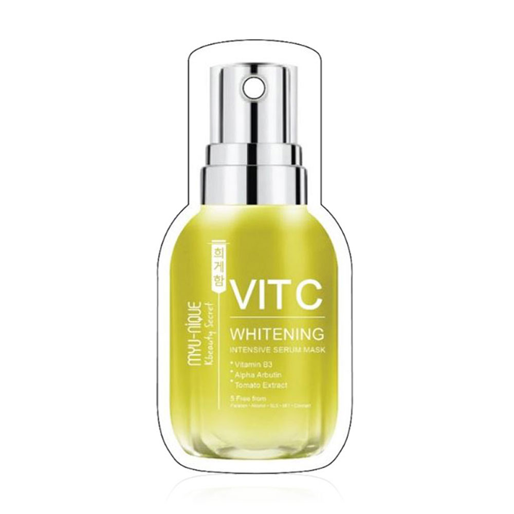 MYU-NIQUE Vitamin C Whitening Intensive Serum Mask 25g