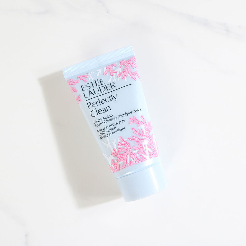 Estee Lauder Perfectly Clean Multi-Action Foam Cleanser/Purifying Mask 30ml [New Version]