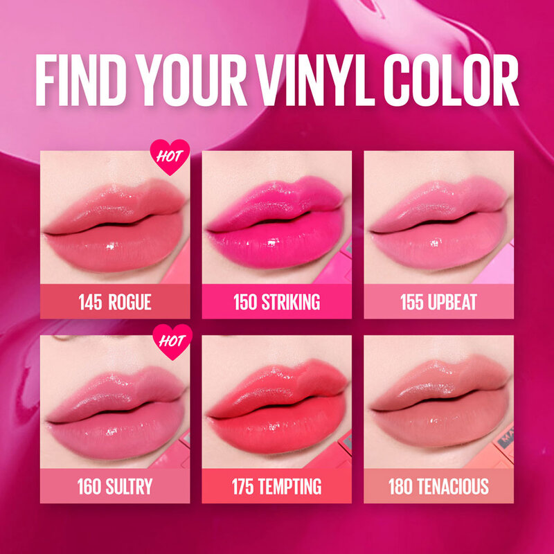 Maybelline New York Superstay Vinyl Ink Longwear Liquid Lipcolor Up to 16 Hours Wear 4.2ml #160 Sultry