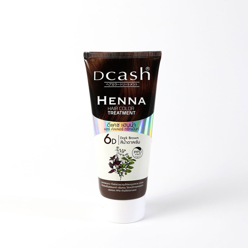 Dcash Henna Hair Color Treatment For Women 150ml #Dark Brown