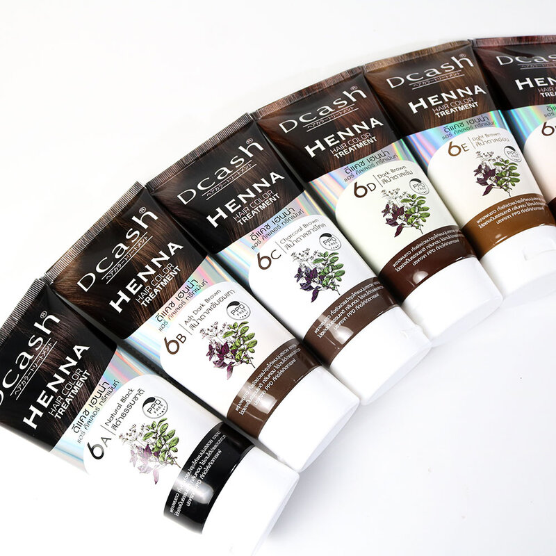 Dcash Henna Hair Color Treatment For Women 150ml #Light Brown