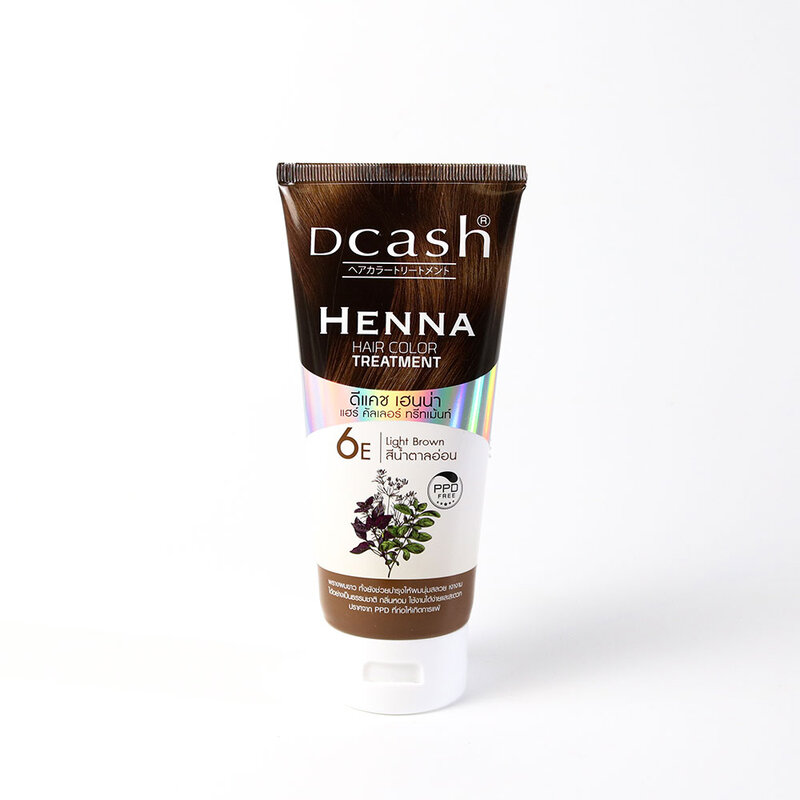 Dcash Henna Hair Color Treatment For Women 150ml #Light Brown