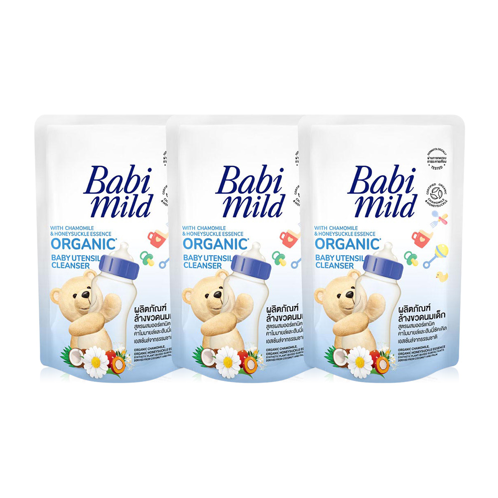 Babi Mild Baby Utensil Cleanser [570ml x 3pcs]