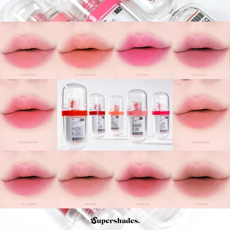 SuperShades Travel Matte Lip Comfy 5ml #07 LHR London