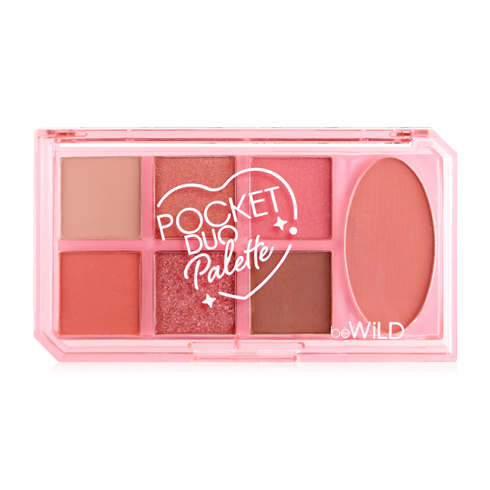 beWiLD Pocket Duo Palette 10.4g #02 Champagne Glam