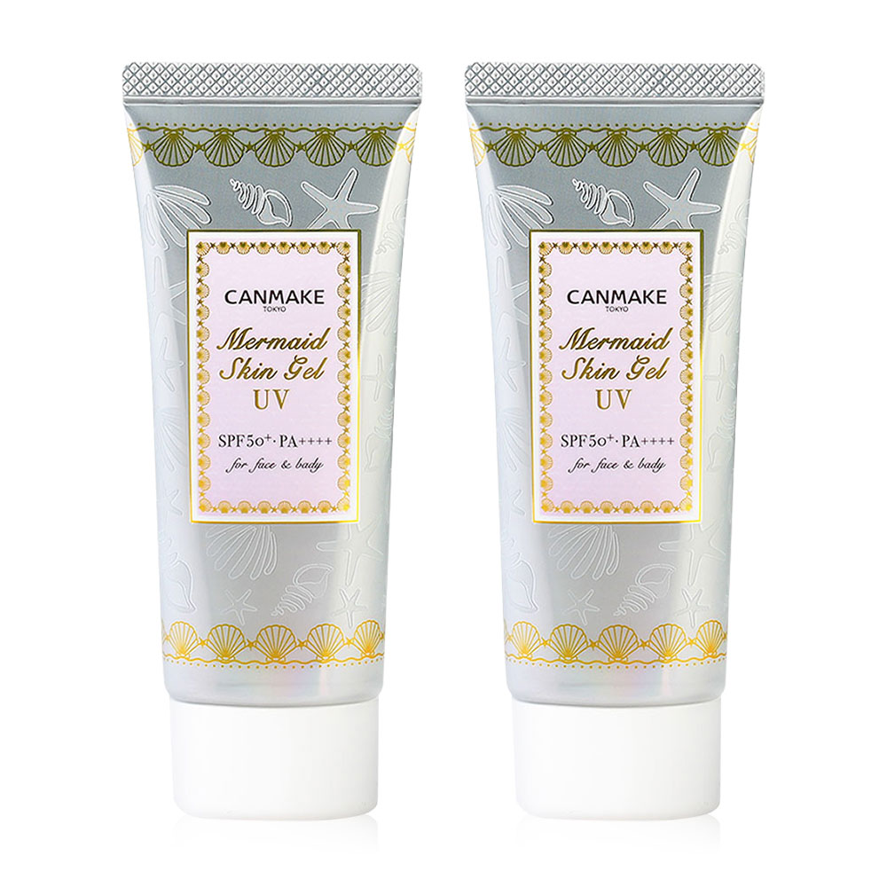 Canmake Mermaid Skin Gel UV SPF50/PA++++ [40g x 2pcs] #01 ( สินค้าหมดอายุ : 2025.12.05 ) 