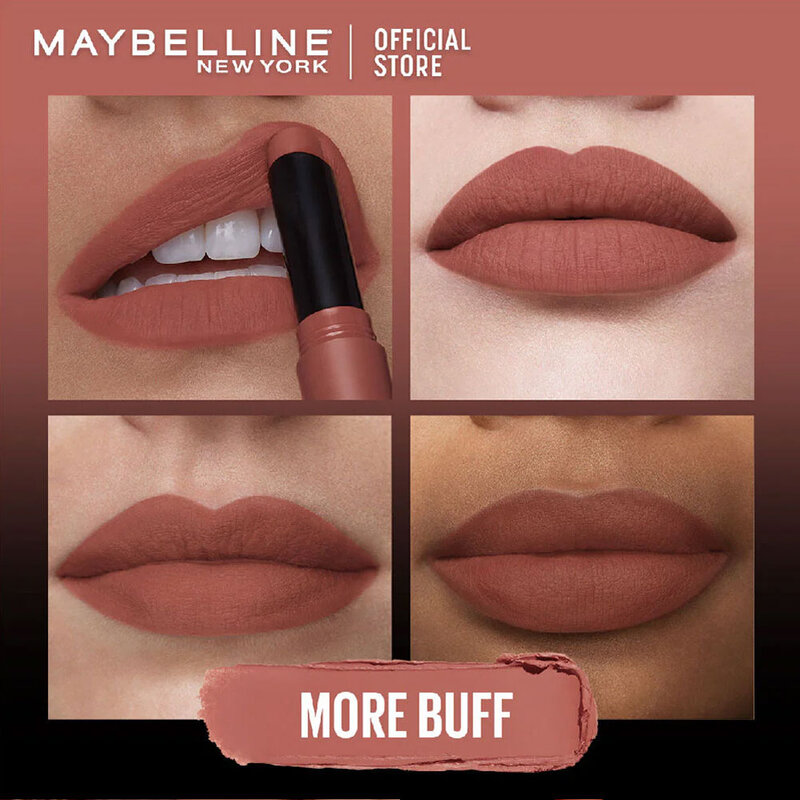 Maybelline New York Ultimatte By Color Sensational Lipstick 1.7g #699 More Buff