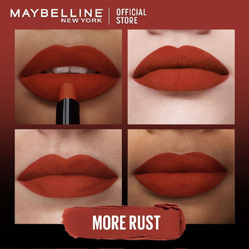 Maybelline New York Ultimatte By Color Sensational Lipstick 1.7g #899 More Rust
