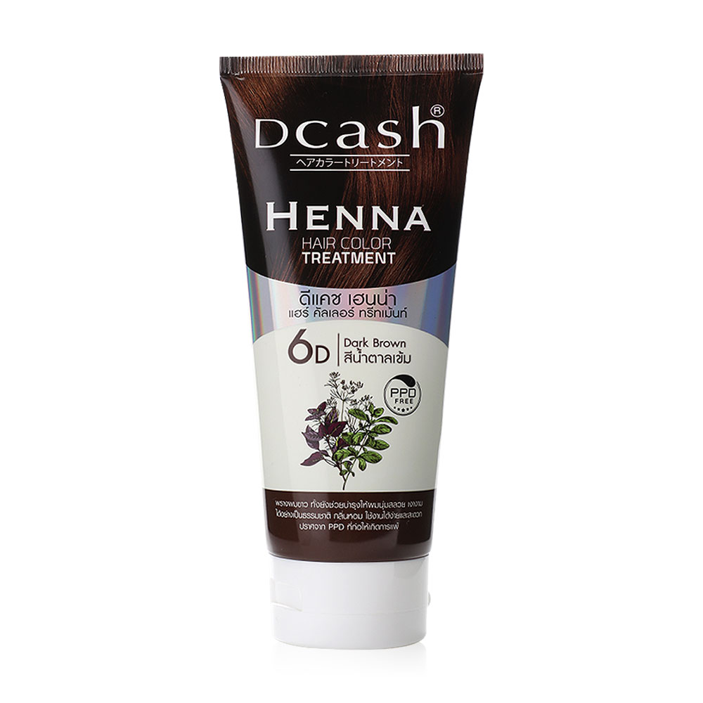 Dcash Henna Hair Color Treatment For Women 150ml #Dark Brown