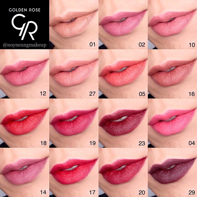 Golden Rose Velvet Matte Lipstick Vitamin E 4.2g #02