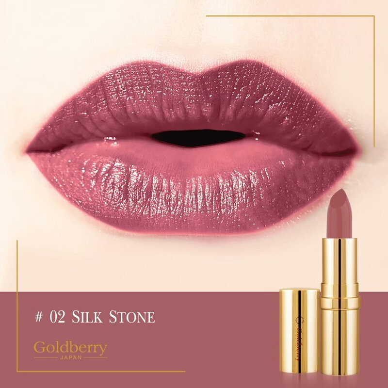 Goldberry Creamy Matte Lipstick 4g #02