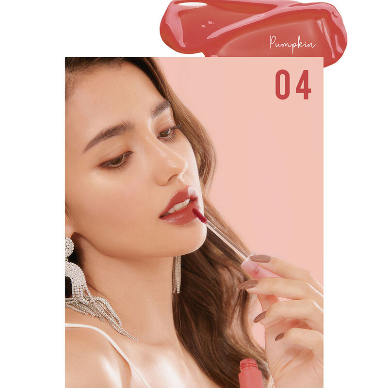 Merrez'ca Glow Ink Color Lip Tint 2ml #04 Pumpkin