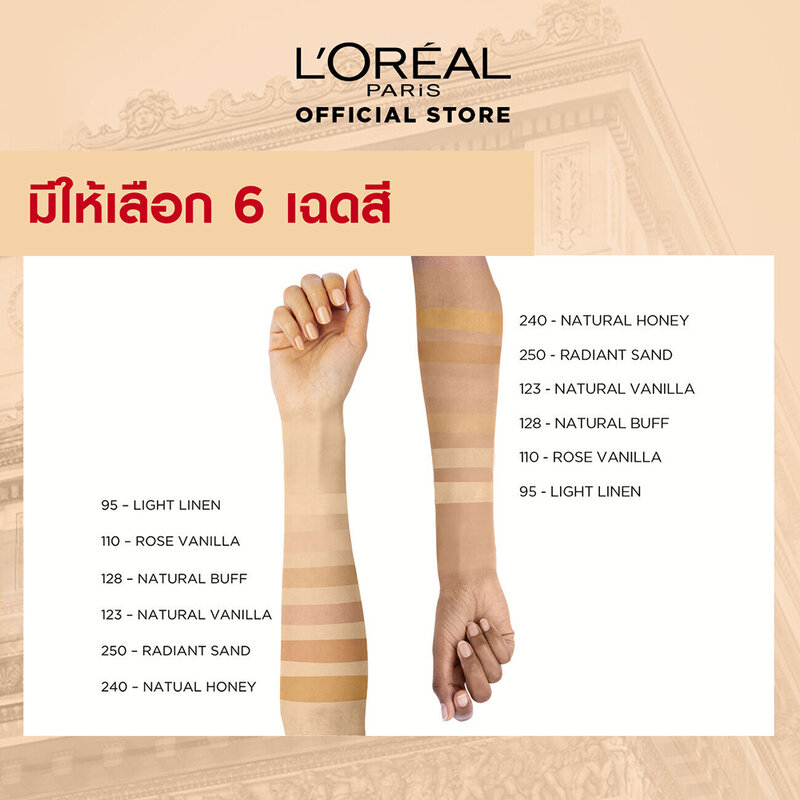 Loreal Paris Infallible 24H Oil Killer High Coverage Powder 6g #240