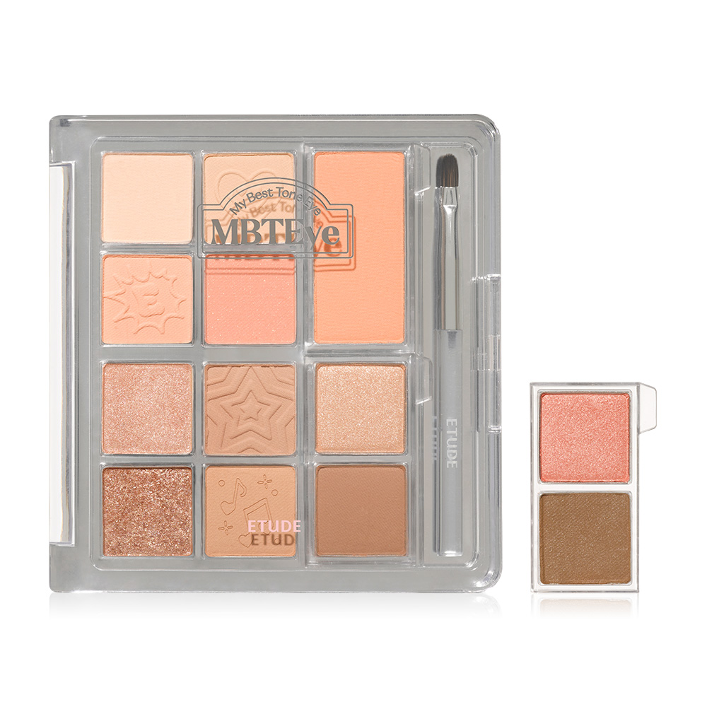 Etude MBTEye Collection My Best Tone Eye Palette 8.2g + Refill 0.4g x 2  #Everyone's Ideal Type