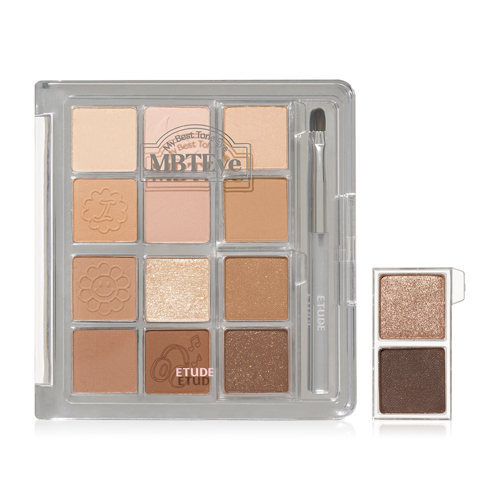 Etude MBTEye Collection My Best Tone Eye Palette 7.8g + Refill 0.4g x 2 #I Love mE