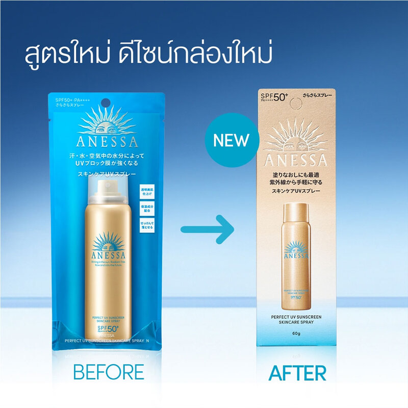 Anessa Perfect UV Sunscreen Spray NA SPF50+ PA++++ 60g