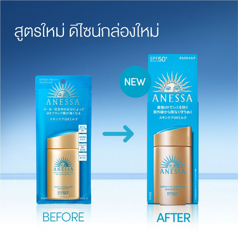 Anessa Perfect UV Sunscreen Milk NA SPF50+ PA++++ 60ml