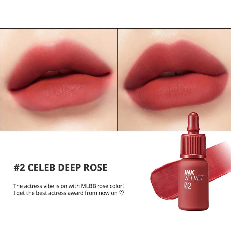Peripera Ink Velvet 4g #2 Celeb Deep Rose