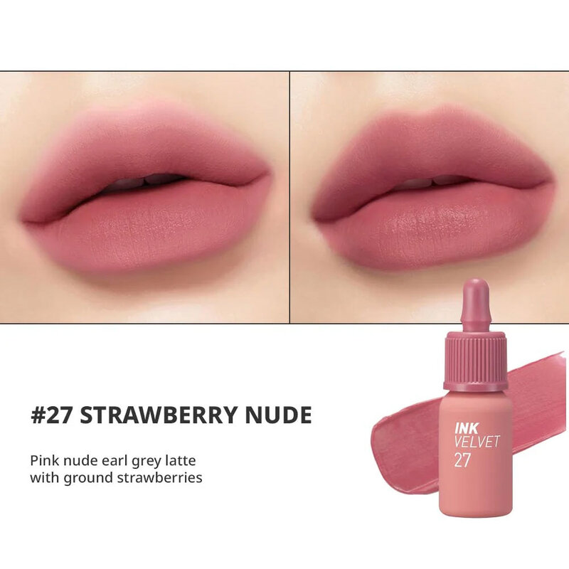 Peripera Ink Velvet 4g  #27 Strawberry Nude