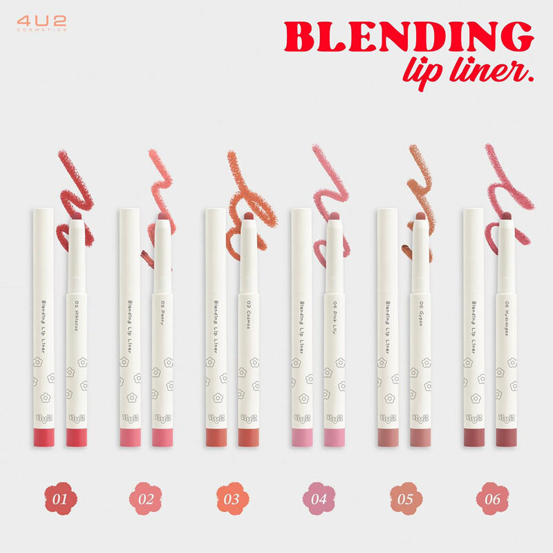 4U2 Blending Lip Liner 0.9g #02 Peony