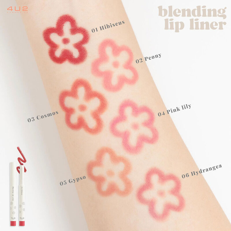 4U2 Blending Lip Liner 0.9g #02 Peony