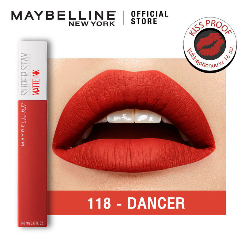 Maybelline New York Superstay Matte Ink Liquid Lipstick 5ml #118