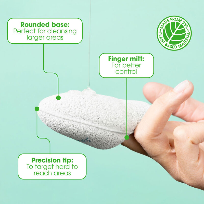 Manicare Biodegradable Cleansing Mitt 1pc