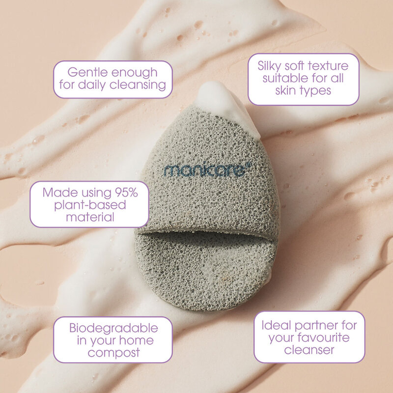 Manicare Biodegradable Cleansing Mitt 1pc