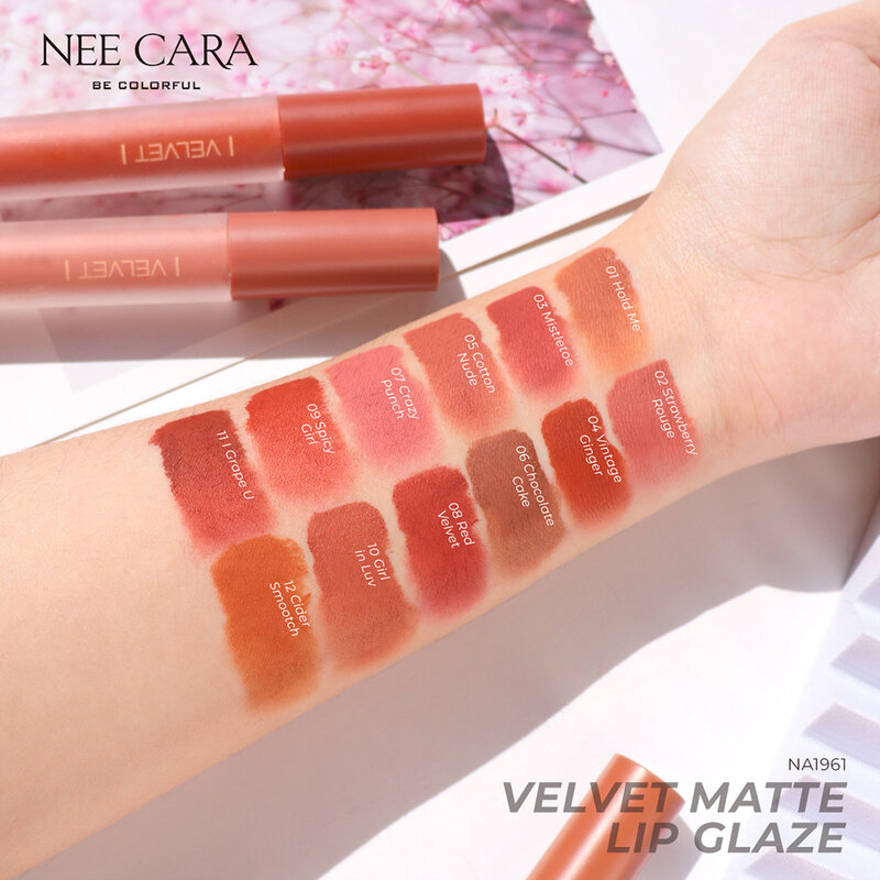 NEE CARA  Velvet Matte Lip Glaze 4g #05
