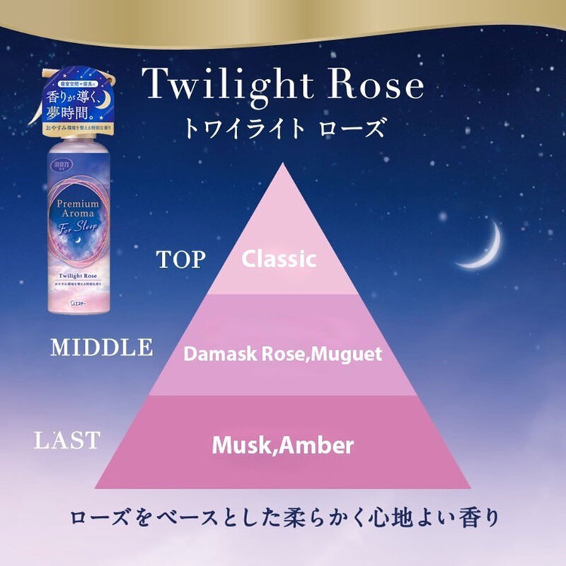 Shaldan Shoshuriki Mist Spray 165ml #Twilight Rose