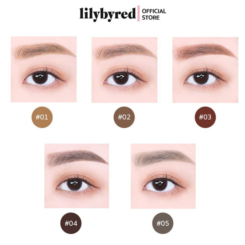 Lilybyred Hard Flat Brow Pencil 0.17g #05 Ash Brown