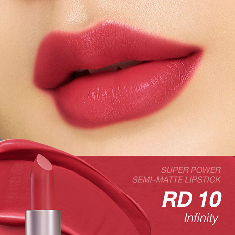 Cute Press Superpower Semi-Matte Lipstick3.7g #10