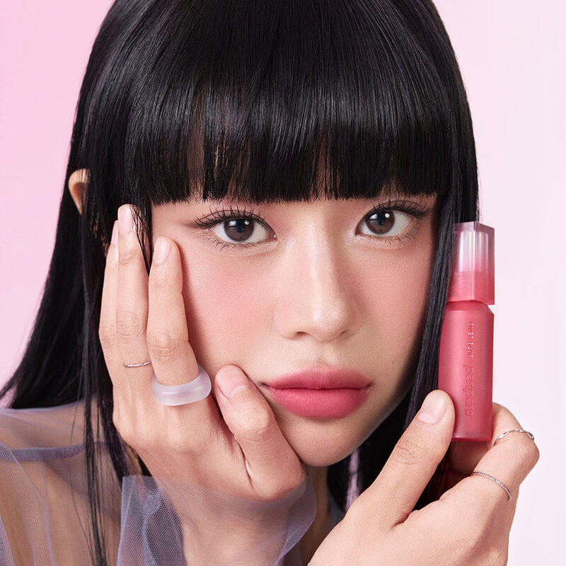 Peripera Over Blur Tint 3.5g #03 Pink Check ( สินค้าหมดอายุ : 2026.01.08 ) 