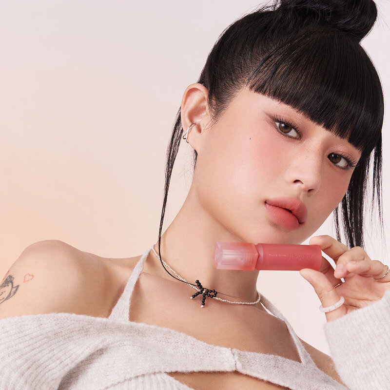 Peripera Over Blur Tint 3.5g #04 Coral-La-La ( สินค้าหมดอายุ : 2026.01.22 ) 