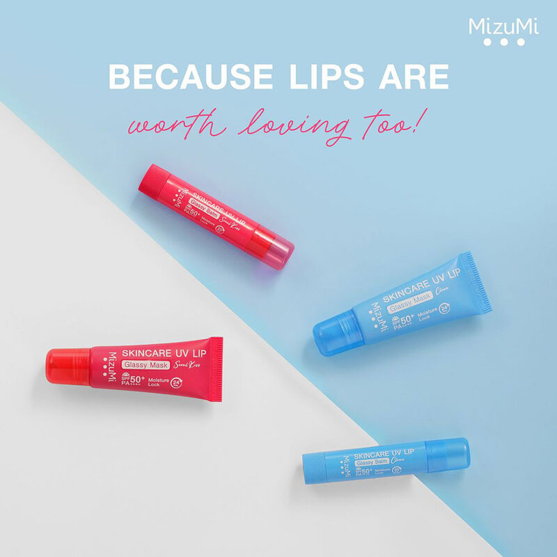 MizuMi Skincare UV Lip Glassy Mask 8ml #Seoul Kiss