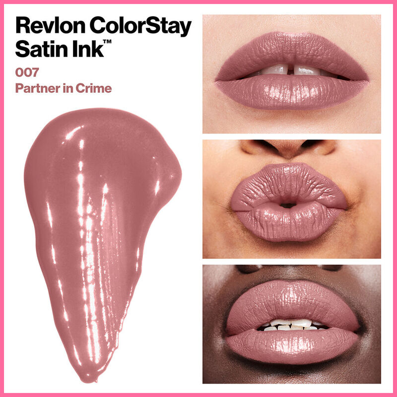 REVLON Colorstay Satin Ink Liquid Lipcolor 5ml #007 Partner In Crime