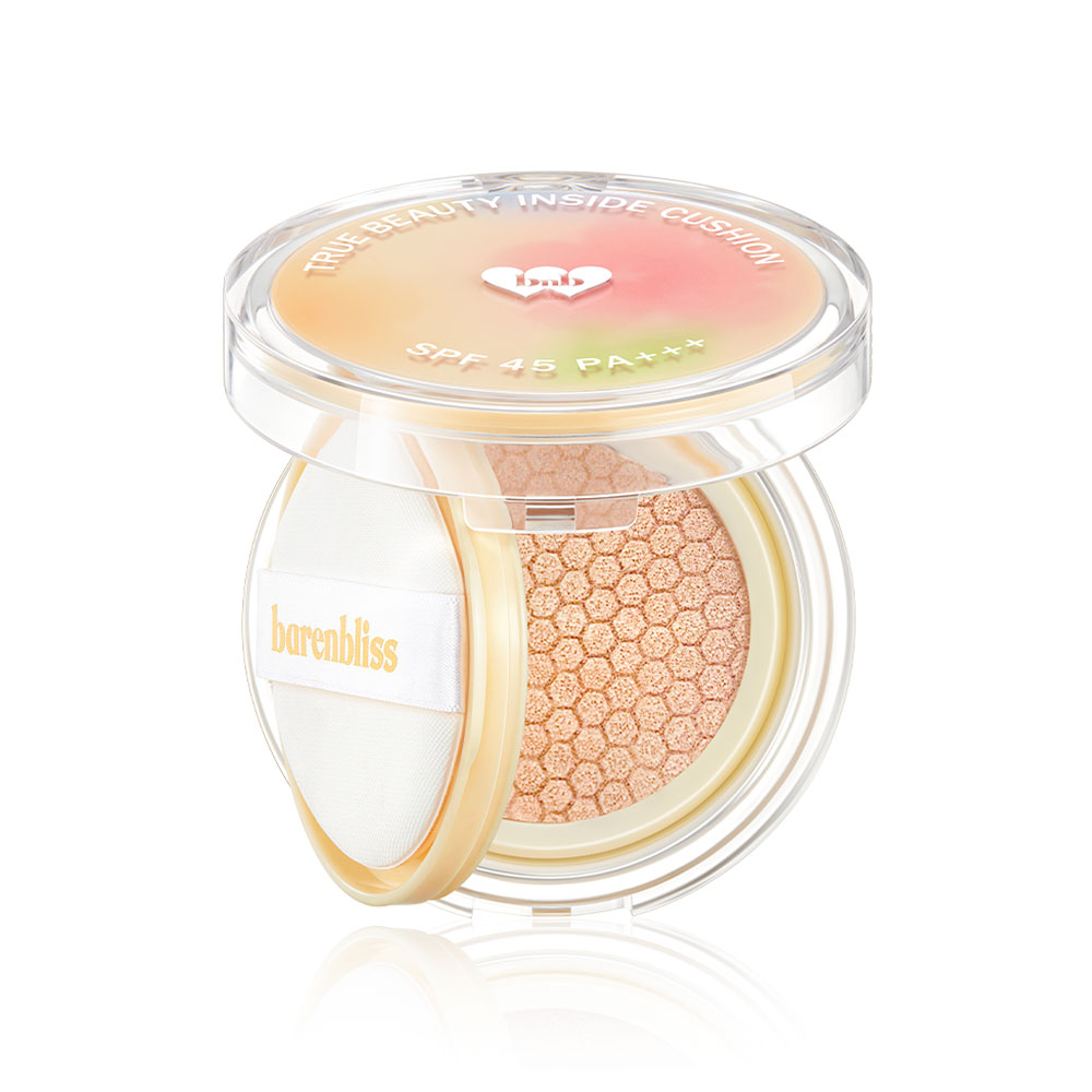 barenbliss True Beauty Inside Cushion 15g #MW1 Gardenia