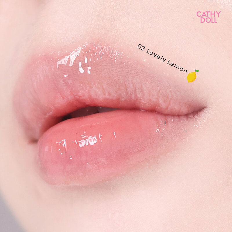 Cathy Doll Vit C Plumping Lip Oil 2.4g #02 Lovely Lemon