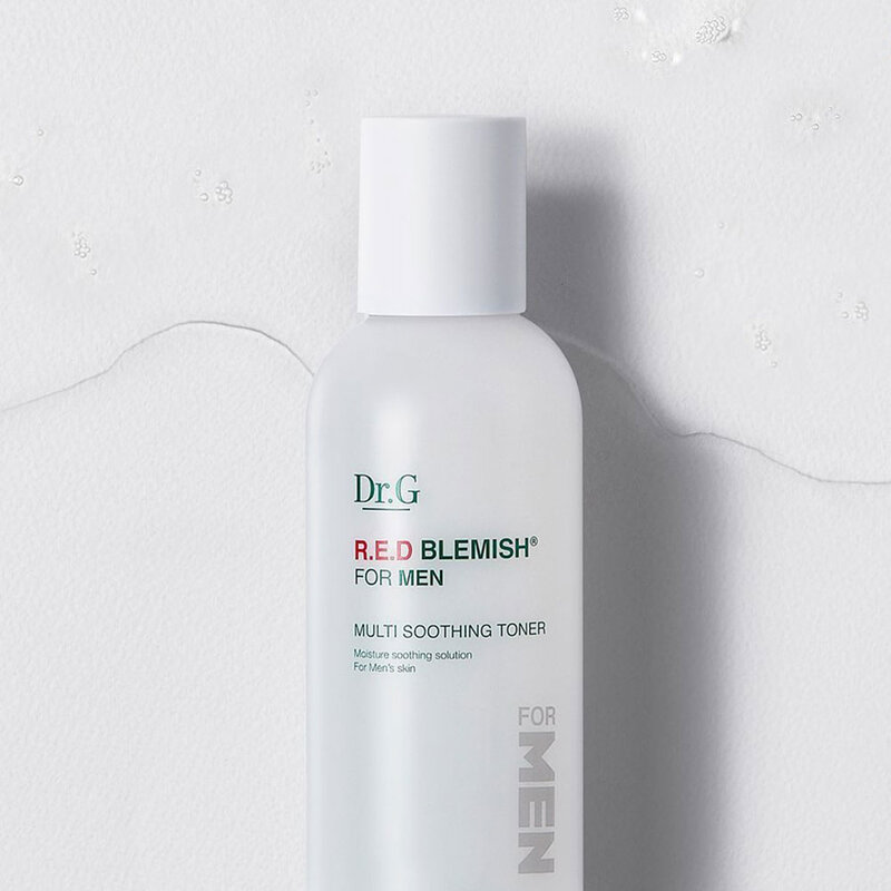 Dr.G R.E.D Blemish For Men Multi Soothing Toner 200ml ( สินค้าหมดอายุ : 2026.04.12 ) 