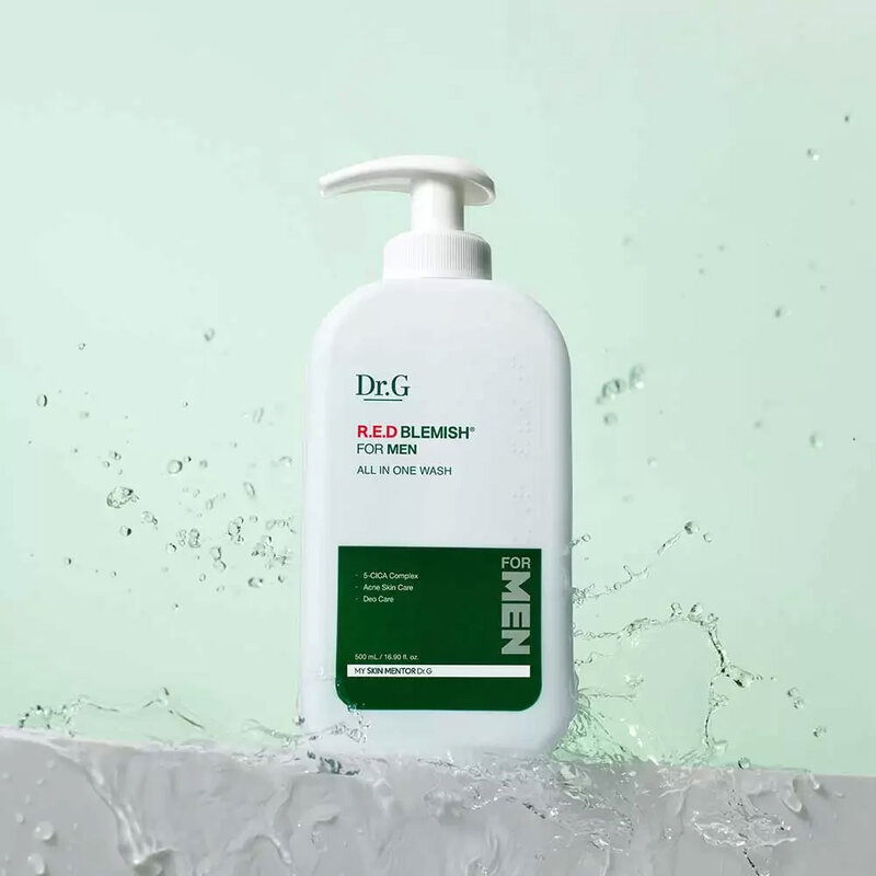 Dr.G R.E.D Blemish For Men All In One Wash 500ml