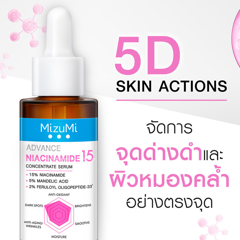 MizuMi Advance Niacinamide 15 Concentrate Serum 30ml