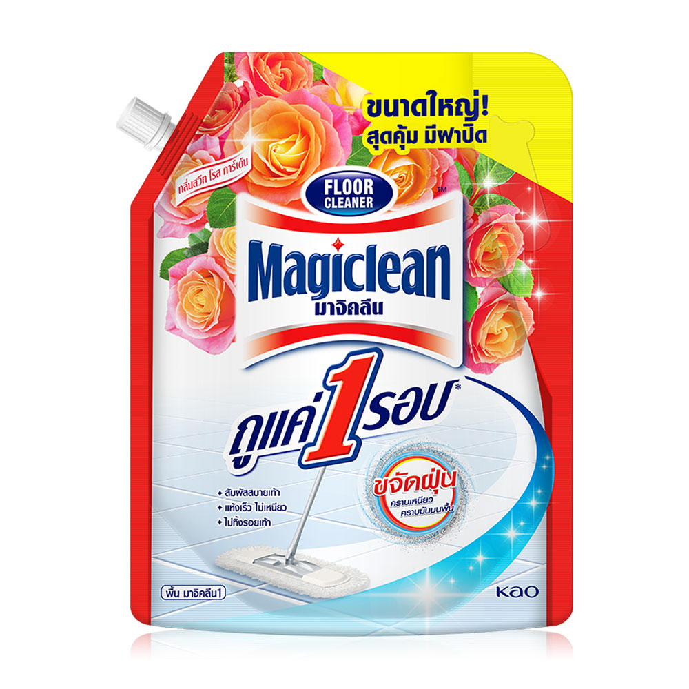 Magiclean Floor Cleaner 1800ml #Sweet Rose Garden